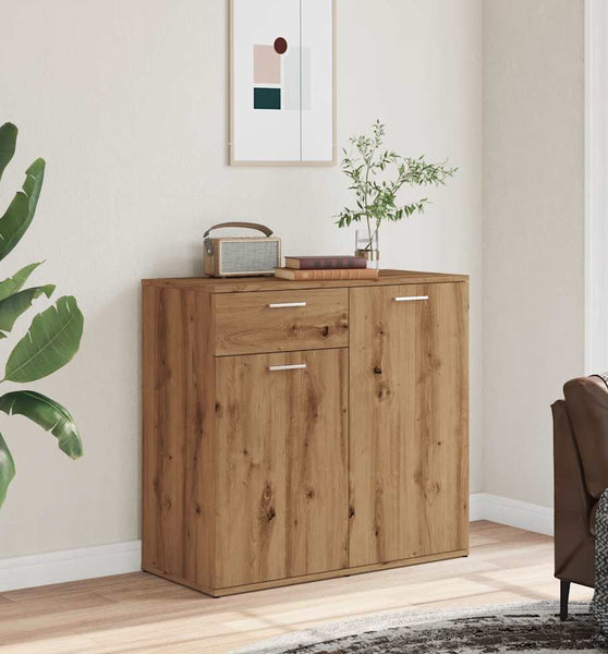 Sideboard Artisan-Eiche 80x36x75 cm Holzwerkstoff