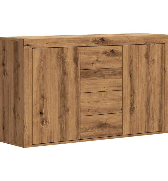 Sideboard Artisan-Eiche 120x36x69 cm Holzwerkstoff