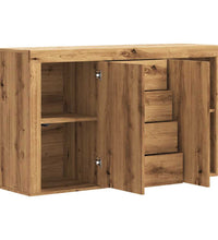 Sideboard Artisan-Eiche 120x36x69 cm Holzwerkstoff