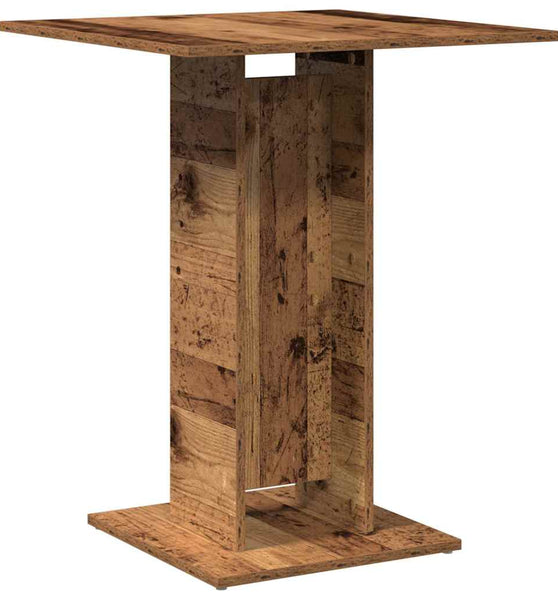 Bistrotisch Altholz-Optik 60x60x75 cm Holzwerkstoff
