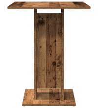 Bistrotisch Altholz-Optik 60x60x75 cm Holzwerkstoff