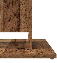 Bistrotisch Altholz-Optik 60x60x75 cm Holzwerkstoff
