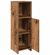 Badschrank Altholz-Optik 30x30x95 cm Holzwerkstoff