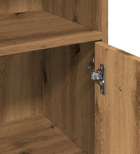 Badschrank Artisan-Eiche 30x30x95 cm Holzwerkstoff