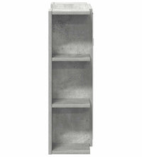 Bad-Spiegelschrank Betongrau 80x20,5x64 cm Holzwerkstoff