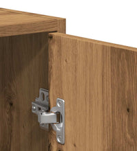 Badschrank mit Spiegel Artisan-Eiche Holzwerkstoff