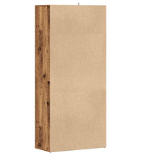 Schuhschrank Altholz-Optik 80×39×178 cm Holzwerkstoff