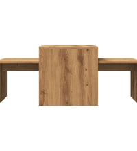 Couchtisch Artisan-Eiche 100x48x40 cm Holzwerkstoff