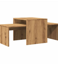 Couchtisch Artisan-Eiche 100x48x40 cm Holzwerkstoff