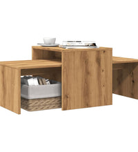 Couchtisch Artisan-Eiche 100x48x40 cm Holzwerkstoff