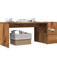 Couchtisch Altholz-Optik 90x45x35 cm Holzwerkstoff