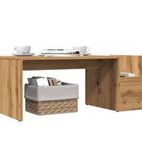 Couchtisch Artisan-Eiche 90x45x35 cm Holzwerkstoff