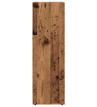 Badschrank Altholz-Optik 30x30x95 cm Holzwerkstoff