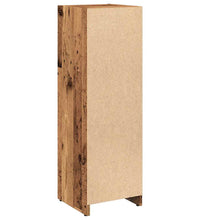 Badschrank Altholz-Optik 30x30x95 cm Holzwerkstoff