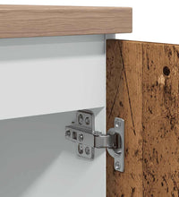 Spülenunterschrank Altholz-Optik 80x46x81,5 cm Holzwerkstoff