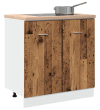 Spülenunterschrank Altholz-Optik 80x46x81,5 cm Holzwerkstoff