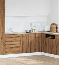 Spülenunterschrank Artisan-Eiche 80x46x81,5 cm Holzwerkstoff