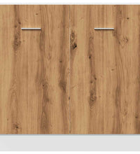 Spülenunterschrank Artisan-Eiche 80x46x81,5 cm Holzwerkstoff