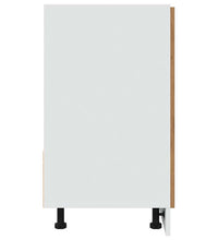 Spülenunterschrank Artisan-Eiche 80x46x81,5 cm Holzwerkstoff