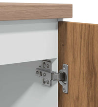 Spülenunterschrank Artisan-Eiche 80x46x81,5 cm Holzwerkstoff
