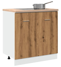 Spülenunterschrank Artisan-Eiche 80x46x81,5 cm Holzwerkstoff