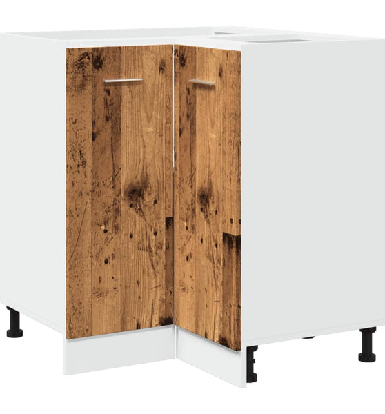 Küchenschrank Altholz-Optik 75,5x75,5x81,5 cm Holzwerkstoff