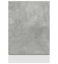 Geschirrspülerblende Betongrau 45x3x67 cm