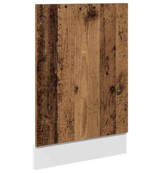Geschirrspülerblende Altholz-Optik 45x3x67 cm Holzwerkstoff