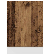 Geschirrspülerblende Altholz-Optik 45x3x67 cm Holzwerkstoff