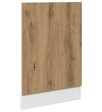 Geschirrspülerblende Artisan-Eiche 45x3x67 cm Holzwerkstoff