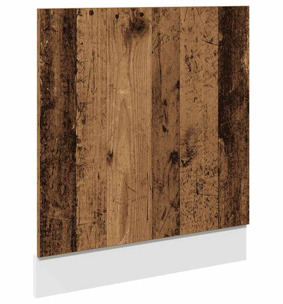 Geschirrspülerblende Altholz-Optik 60x1,5x67 cm Holzwerkstoff
