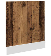 Geschirrspülerblende Altholz-Optik 60x1,5x67 cm Holzwerkstoff