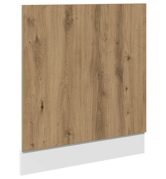 Geschirrspülerblende Artisan-Eiche 60x1,5x67 cm Holzwerkstoff