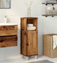 Badschrank Altholz-Optik 30x30x95 cm Holzwerkstoff