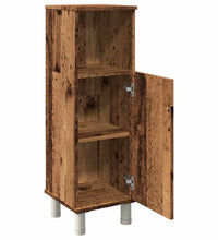 Badschrank Altholz-Optik 30x30x95 cm Holzwerkstoff