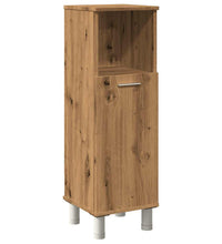 Badschrank Artisan-Eiche 30x30x95 cm Holzwerkstoff