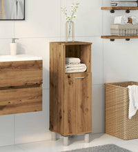 Badschrank Artisan-Eiche 30x30x95 cm Holzwerkstoff