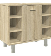Badezimmerschrank Sonoma-Eiche 60x32x53,5 cm Holzwerkstoff