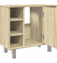 Badezimmerschrank Sonoma-Eiche 60x32x53,5 cm Holzwerkstoff