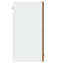 Küchen-Wandschrank mit Glastüren Altholz-Optik 60x31x60 cm