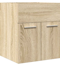 Waschbeckenschrank Sonoma-Eiche 41x38,5x46 cm Holzwerkstoff