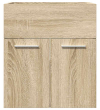 Waschbeckenschrank Sonoma-Eiche 41x38,5x46 cm Holzwerkstoff