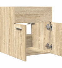 Waschbeckenschrank Sonoma-Eiche 41x38,5x46 cm Holzwerkstoff