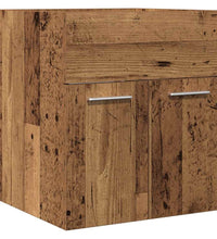 Waschbeckenschrank Altholz-Optik 41x38,5x46 Holzwerkstoff