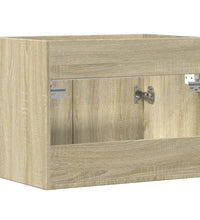 Waschbeckenunterschrank Sonoma-Eiche 60x38,5x46cm Holzwerkstoff