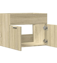 Waschbeckenunterschrank Sonoma-Eiche 60x38,5x46cm Holzwerkstoff