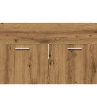 Waschbeckenunterschrank Artisan-Eiche 80x38,5x46 Holzwerkstoff