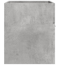 Waschbeckenunterschrank Betongrau 90x38,5x46 Holzwerkstoff