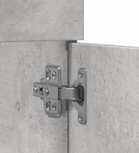 Waschbeckenunterschrank Betongrau 90x38,5x46 Holzwerkstoff