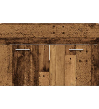 Waschbeckenunterschrank Altholz-Optik 90x38,5x46 Holzwerkstoff
